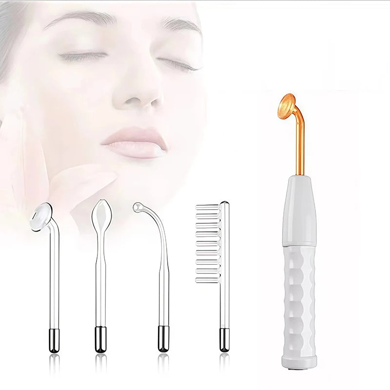 4-in-1 High Frequency Facial Wand – Anti-Aging & Acne Care