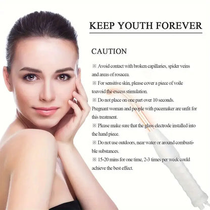 4-in-1 High Frequency Facial Wand – Anti-Aging & Acne Care