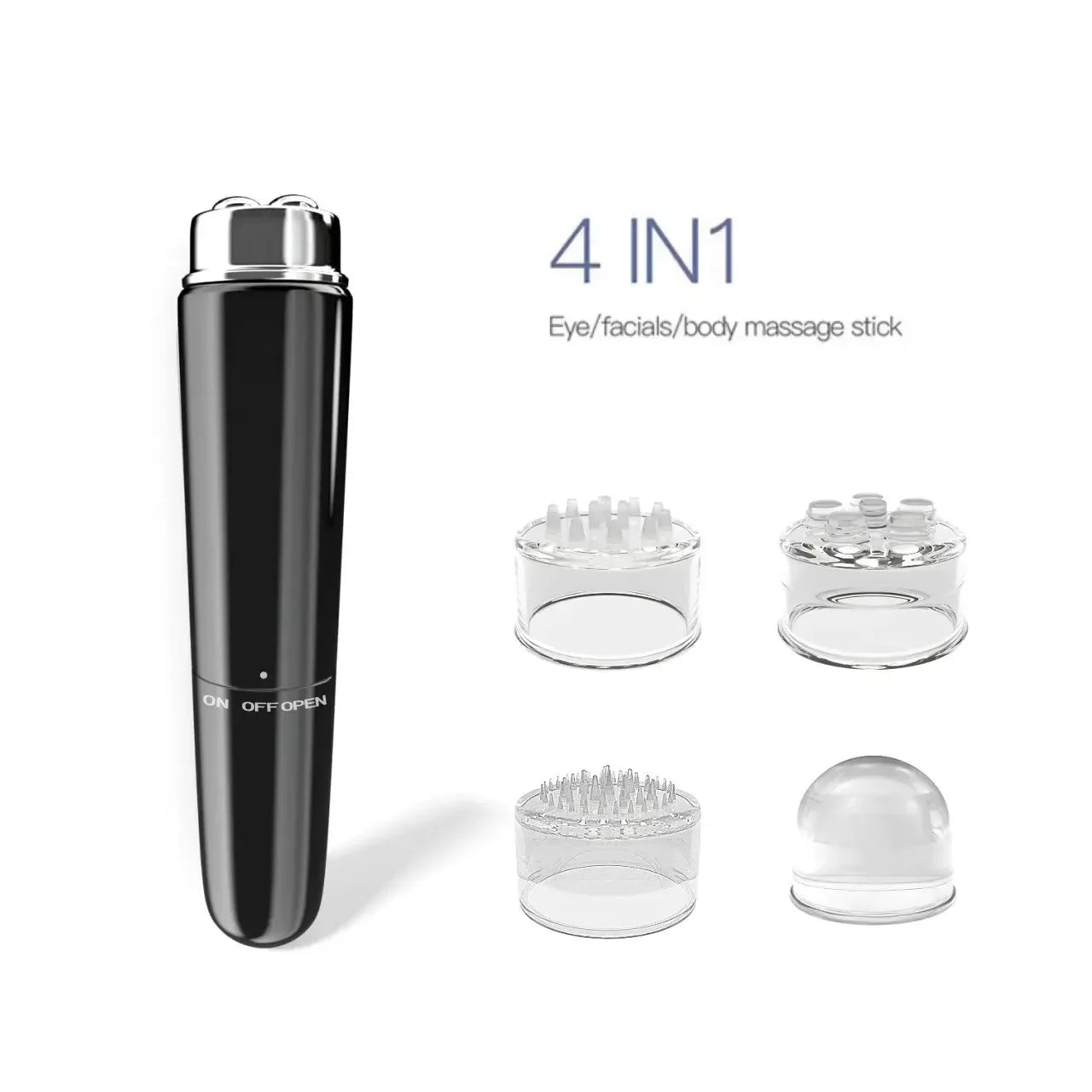 4-in-1 Electric Eye & Facial Massager – Dark Circles & Puffiness Silvielle