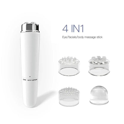 4-in-1 Electric Eye & Facial Massager – Dark Circles & Puffiness Silvielle