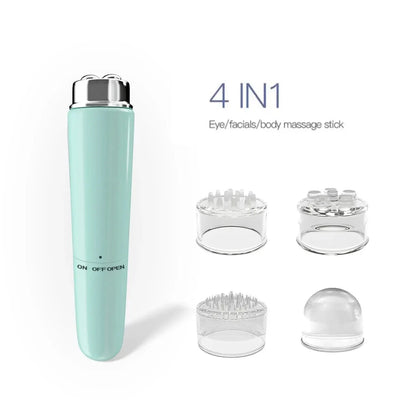 4-in-1 Electric Eye & Facial Massager – Dark Circles & Puffiness Silvielle