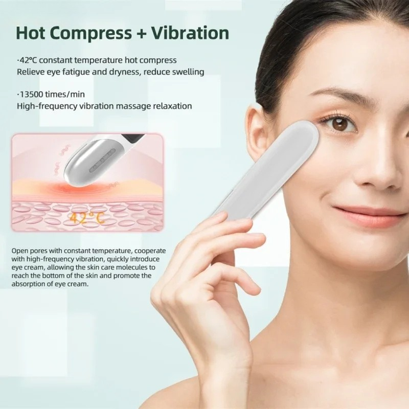 EMS Red Light Eye & Neck Massager – Rejuvenate Your Glow Silvielle