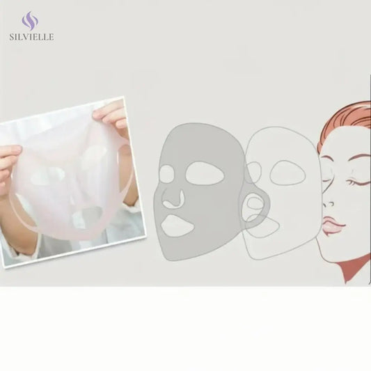 Reusable 3D Silicone Facial Mask – Moisturizing Skincare Tool for Women