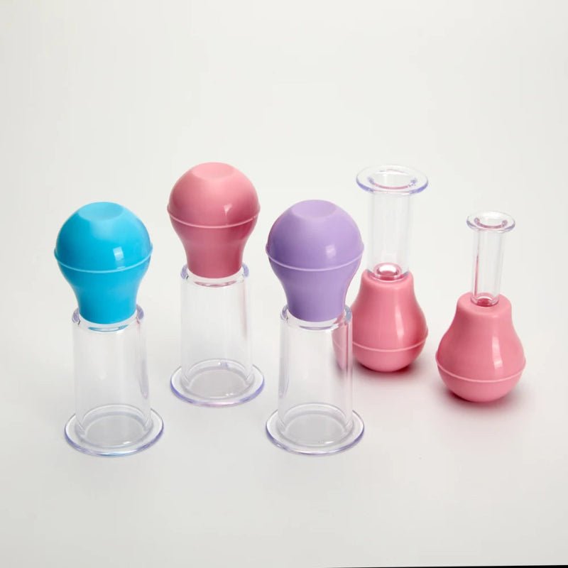 Silvielle™ Facial Vacuum Cupping Set – Silicone Massage Cups