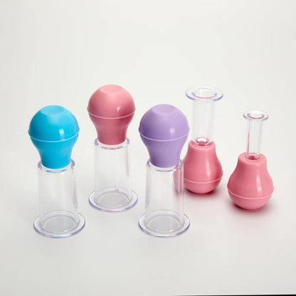 Silvielle™ Facial Vacuum Cupping Set – Silicone Massage Cups